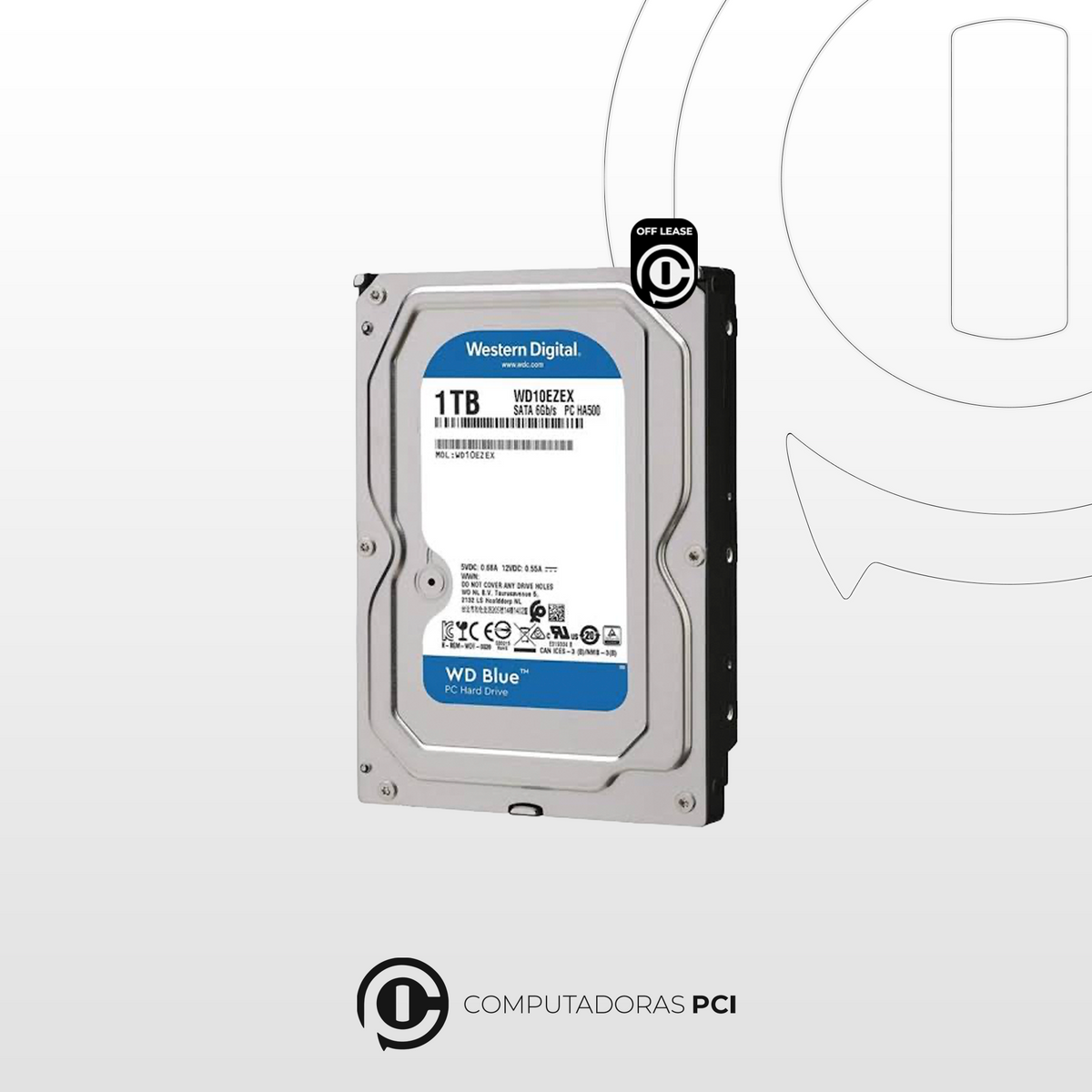 Disco Duro Mecánico - 1TB - 3.5"