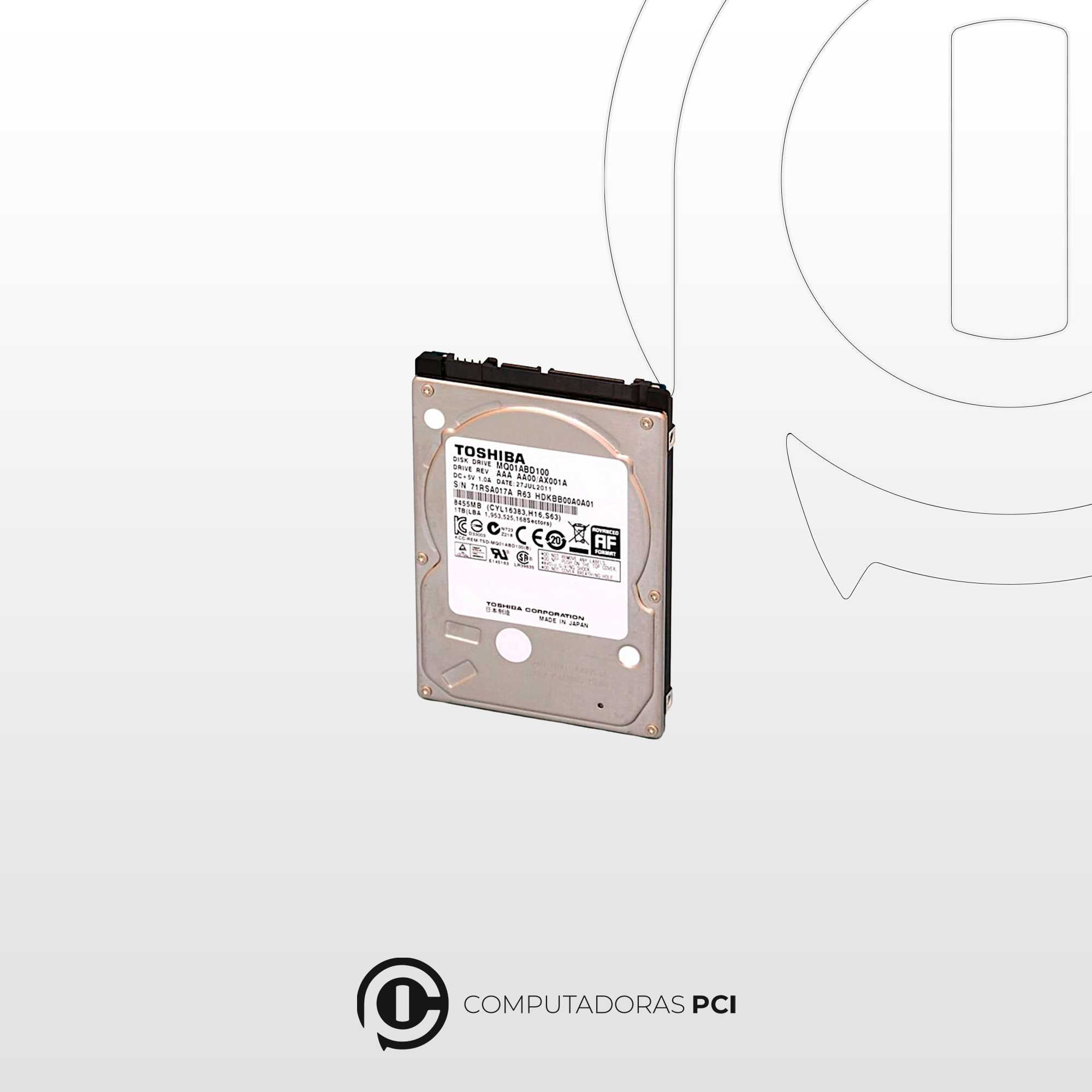 Disco Duro Mecánico - 500GB - 2.5"